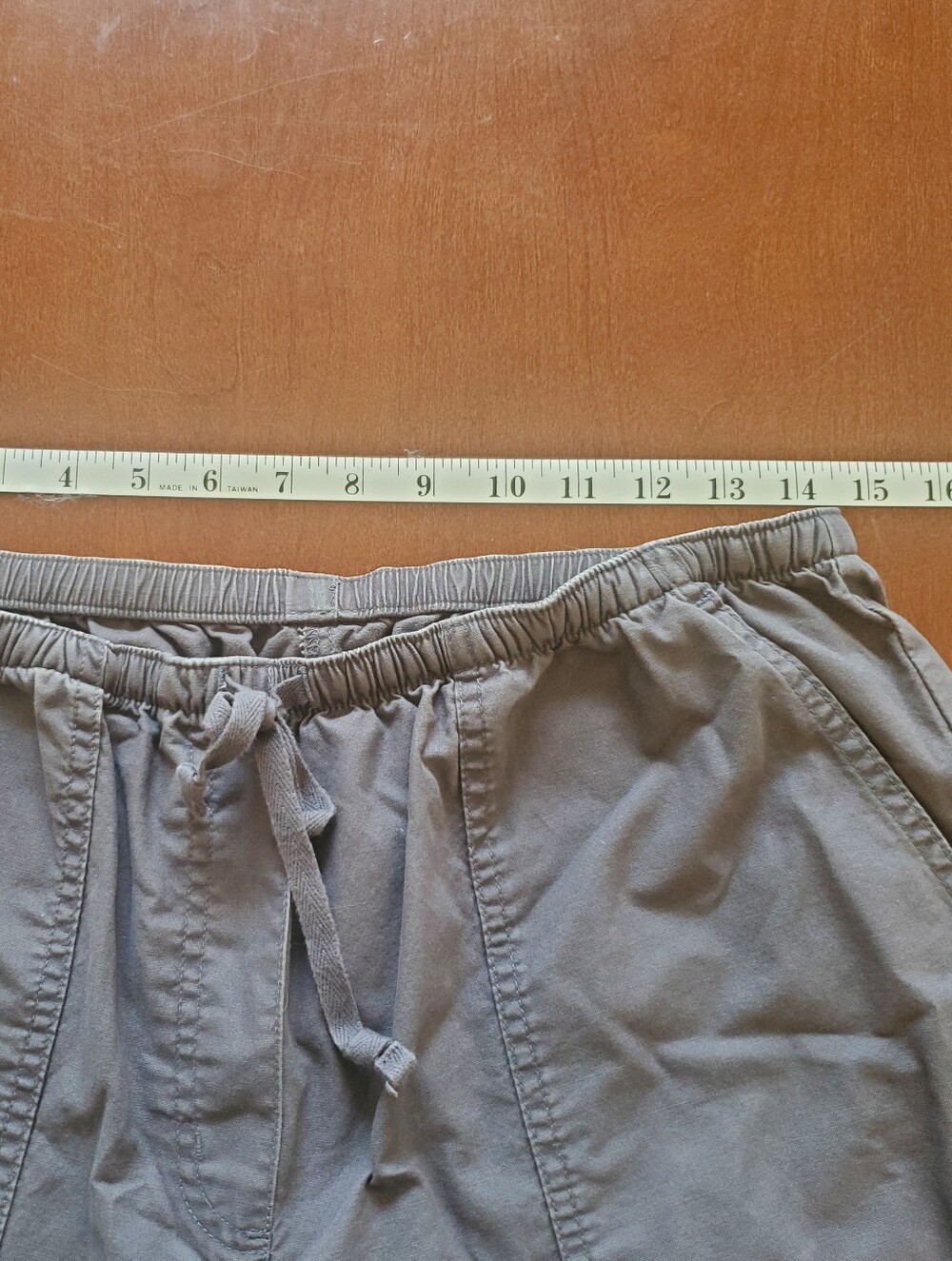 L.L. Bean Classic Fit Women's Drawstring Joggers in Gray Size M - Picture 6 of 7